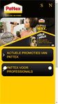 Mobile Screenshot of pattex.nl
